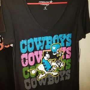 Dallas Cowboys V-Neck T-Shirt